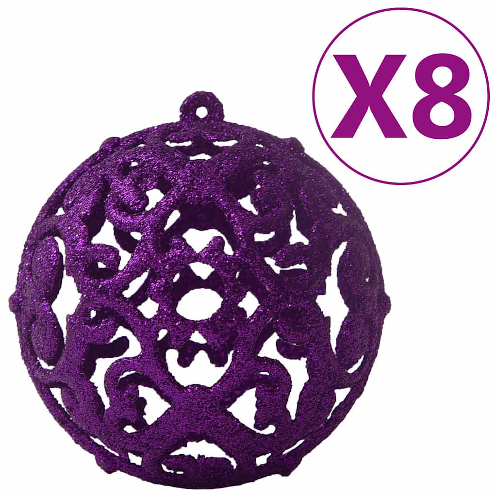 Set Palline di Natale 100 pz Viola | homemem39