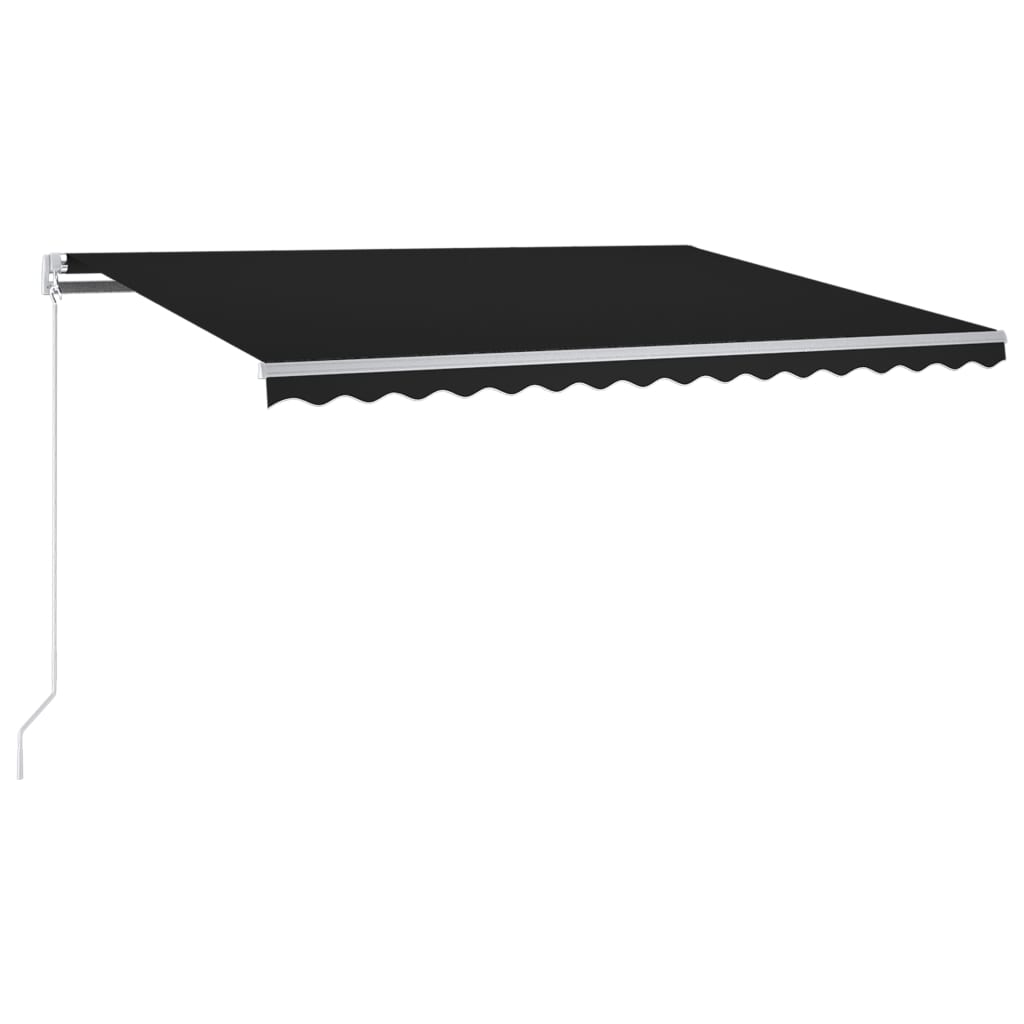Tenda Automatica con Sensore Vento e LED 300x250 cm Antracite | homemem39