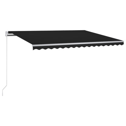 Tenda Automatica con Sensore Vento e LED 300x250 cm Antracite | homemem39