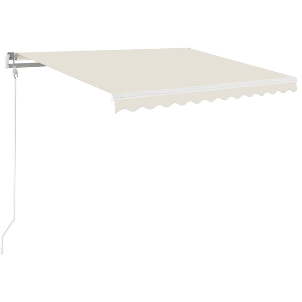 Tenda da Sole Retrattile Automatica 350x250 cm Crema