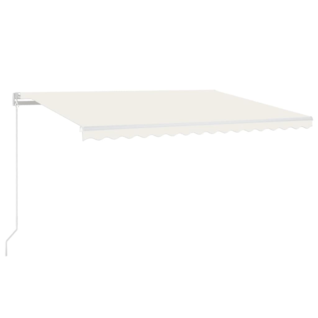 Tenda da Sole Retrattile Automatica 450x300 cm Crema