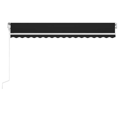 Tenda Automatica con Sensore Vento e LED 450x300 cm Antracite | homemem39