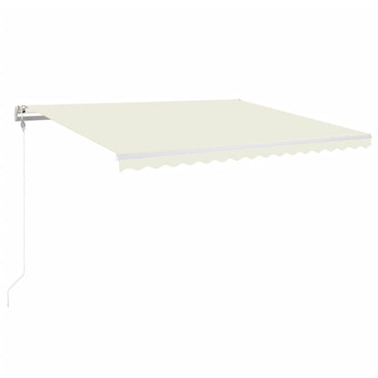 Tenda da Sole Retrattile Automatica 400x350 cm Crema