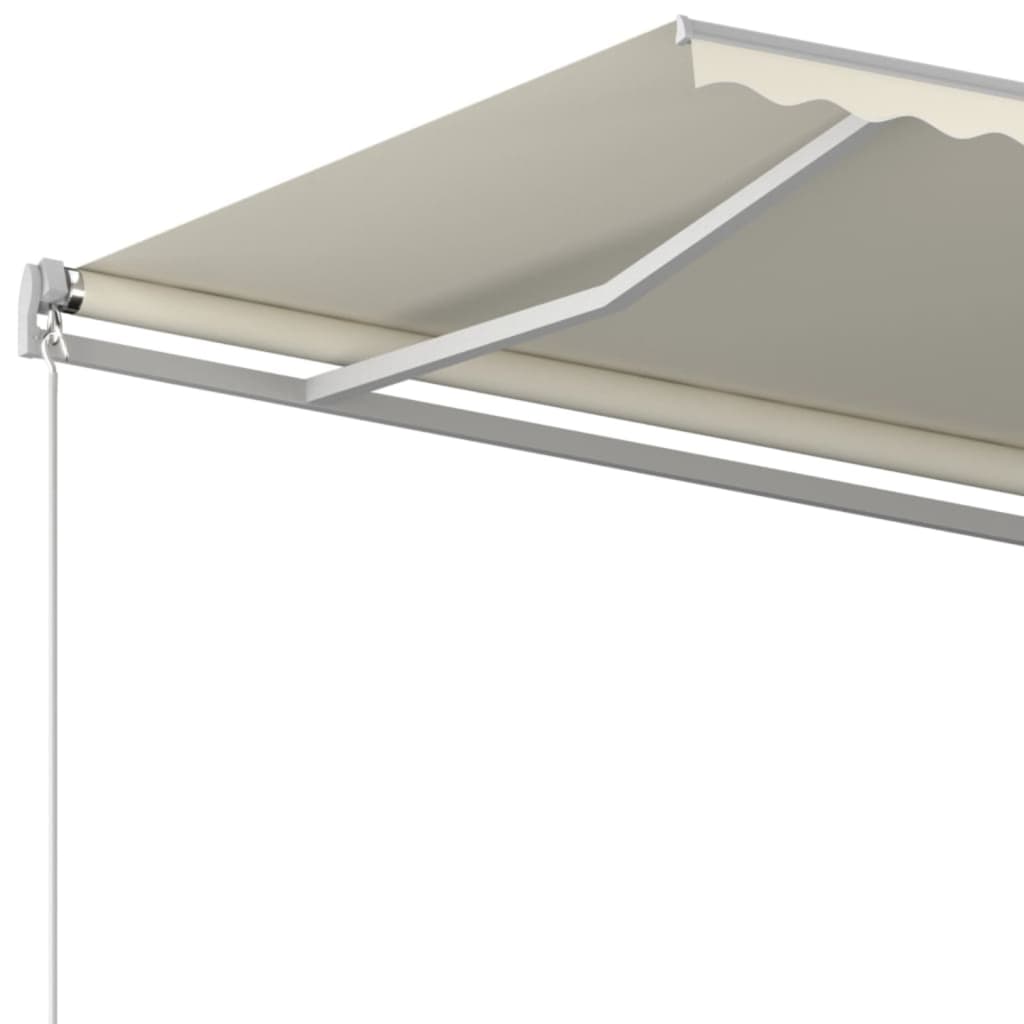 Tenda da Sole Retrattile Manuale 450x350 cm Crema