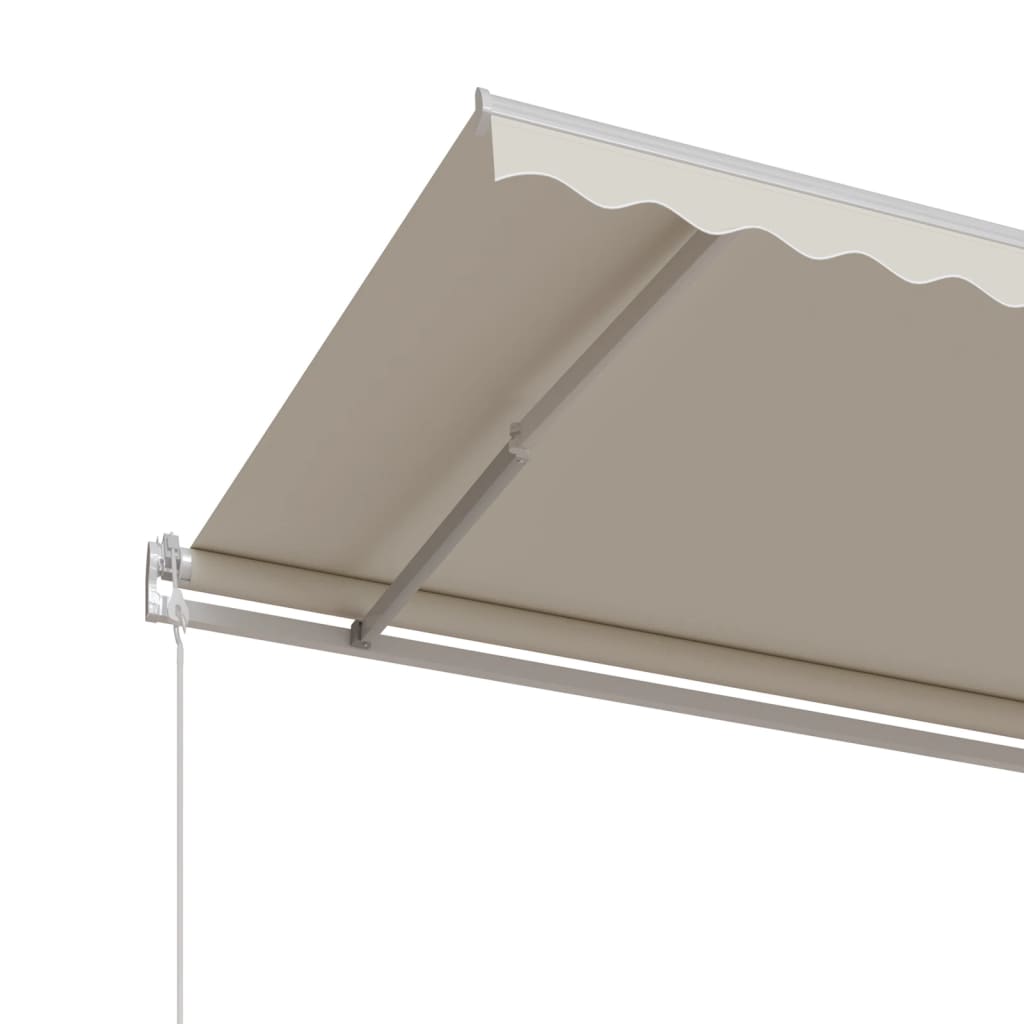 Tenda da Sole Retrattile Automatica 450x350 cm Crema