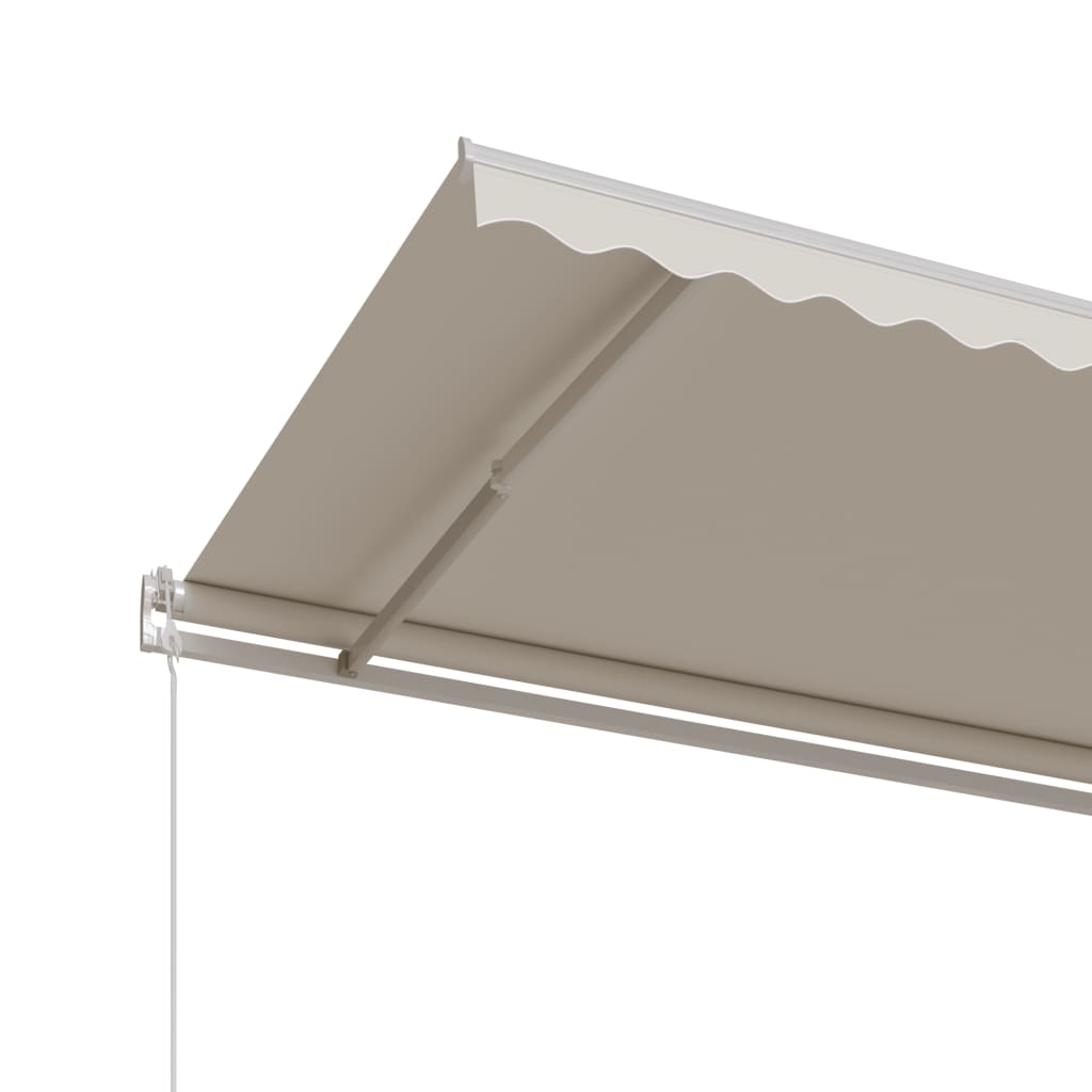 Tenda da Sole Retrattile Automatica 600x350 cm Crema