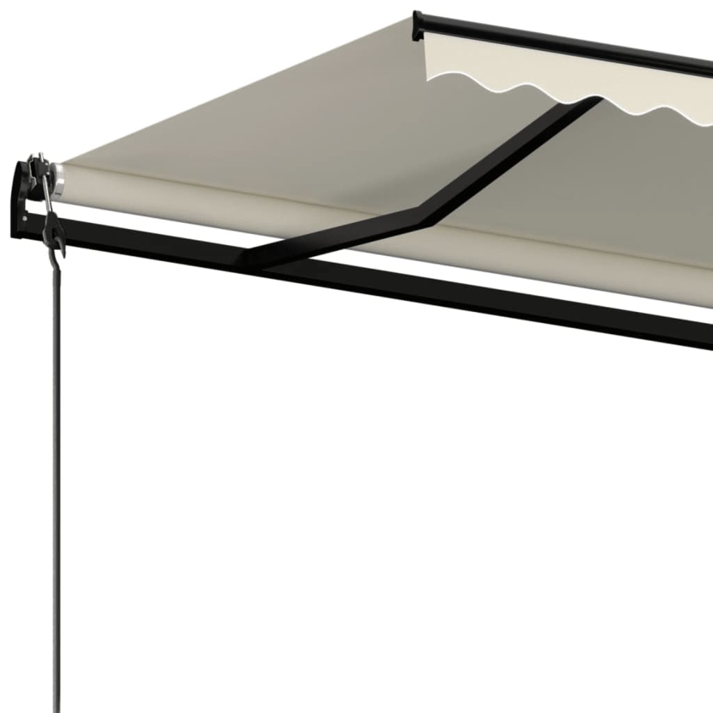 Tenda da Sole Retrattile Automatica 450x300 cm Crema | homemem39