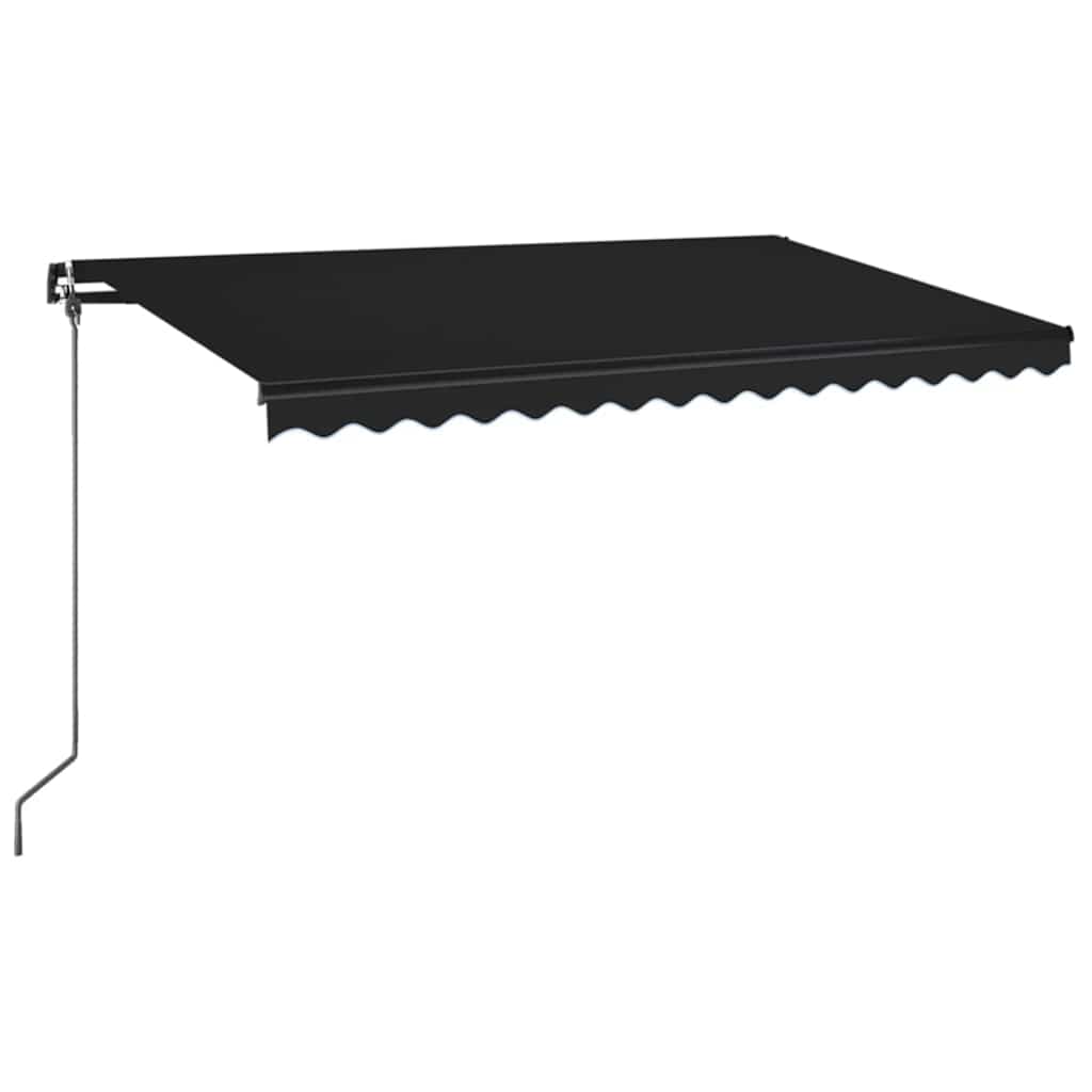 Tendone manuale 5 x 3 m A righe gialle e bianche