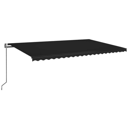Tenda da Sole Retrattile Automatica 500x350 cm Antracite | homemem39