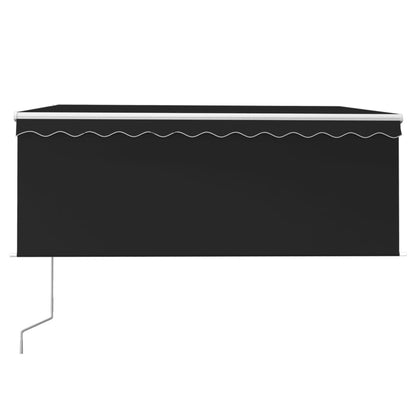 Tenda Sole Retrattile Automatica con Parasole 3x2,5m Antracite