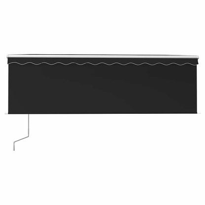 Tenda Sole Retrattile Automatica con Parasole 4,5x3m Antracite
