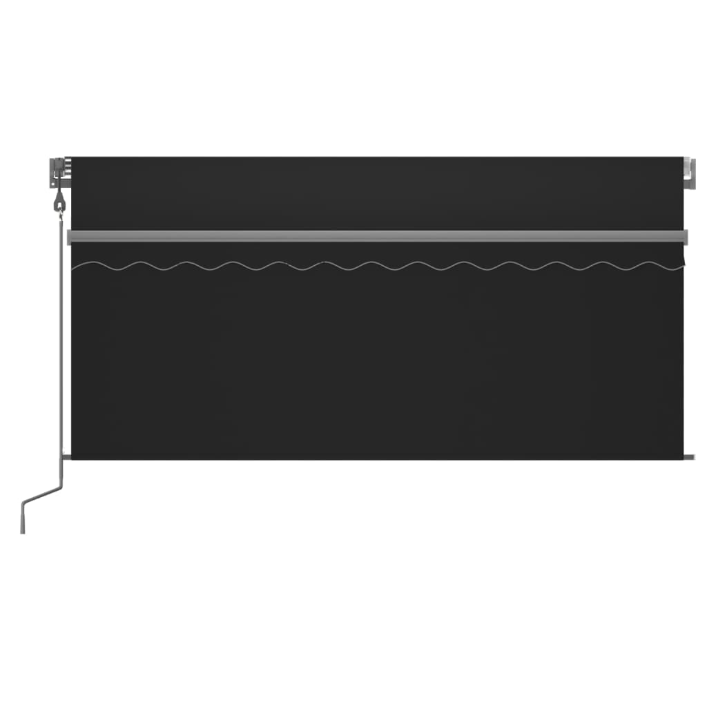 Tenda Automatica Parasole LED Sensore Vento 3x2,5m Antracite | homemem39