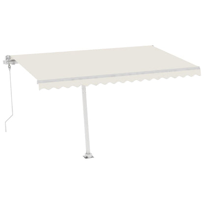 Tenda da Sole Automatica Autoportante 450x300 cm Crema - homemem39