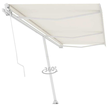 Tenda da Sole Autoportante Manuale 600x300 cm Crema - homemem39