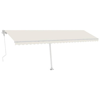 Tenda da Sole Autoportante Automatica 600x300 cm Crema - homemem39
