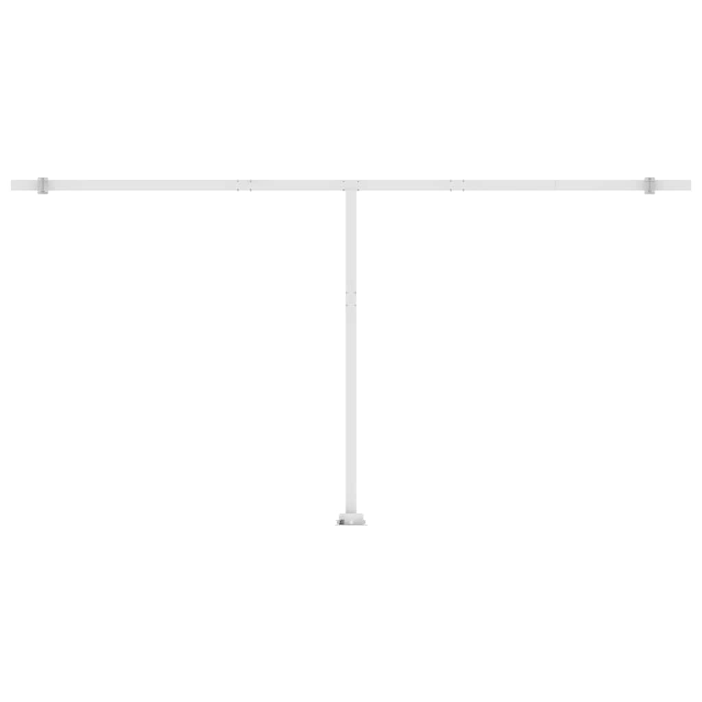 Tenda da Sole Autoportante Automatica 600x300cm Arancio Marrone - homemem39