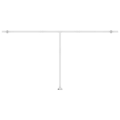 Tenda da Sole Autoportante Automatica 600x300cm Arancio Marrone - homemem39