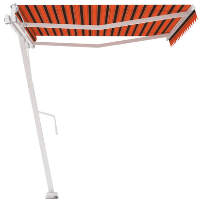 Tenda da Sole Autoportante Automatica 400x350cm Arancio Marrone