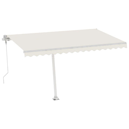 Tenda da Sole Automatica Autoportante 450x350 cm Crema - homemem39