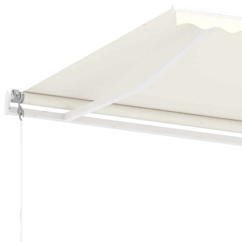 Tenda da Sole Automatica Autoportante 450x350 cm Crema - homemem39