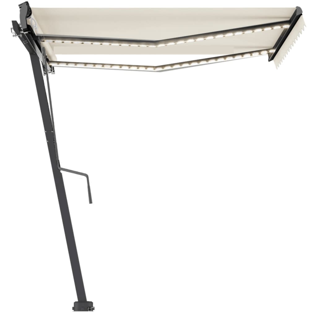 Tenda da Sole Automatica Autoportante 350x250 cm Crema - homemem39