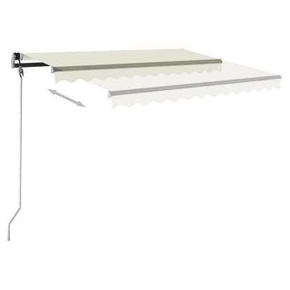 Tenda da Sole Automatica Autoportante 400x300 cm Crema - homemem39