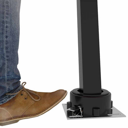 Tenda da Sole Retrattile Manuale con LED 450x300 cm Antracite - homemem39