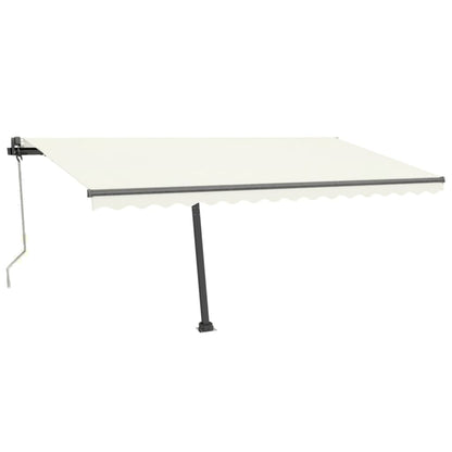 Tenda da Sole Automatica Autoportante 400x350 cm Crema - homemem39