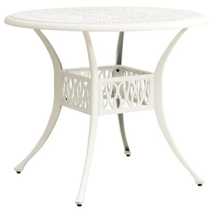 Set da Bistrot 3 pz in Alluminio Pressofuso Bianco | homemem39