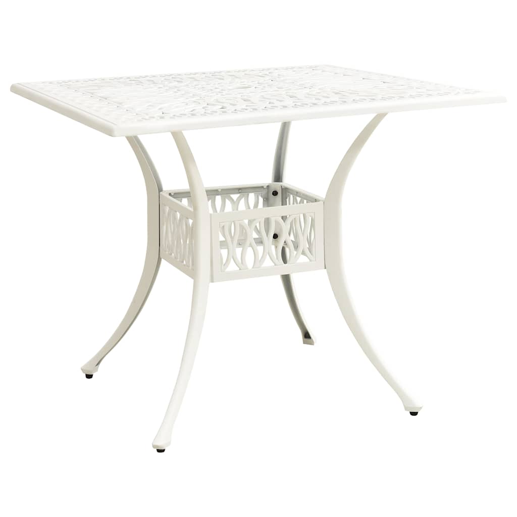 Set da Bistrot 3 pz in Alluminio Pressofuso Bianco