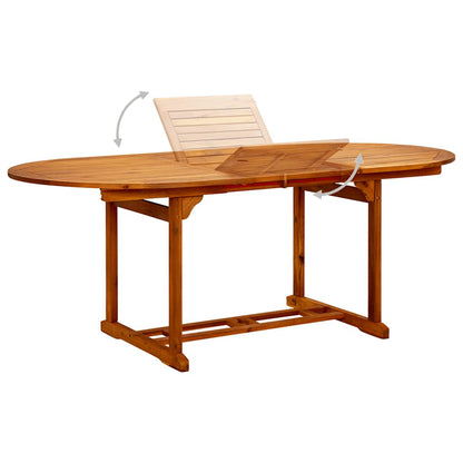 Set Mobili da Pranzo per Giardino 7 pz in Polyrattan Nero | homemem39