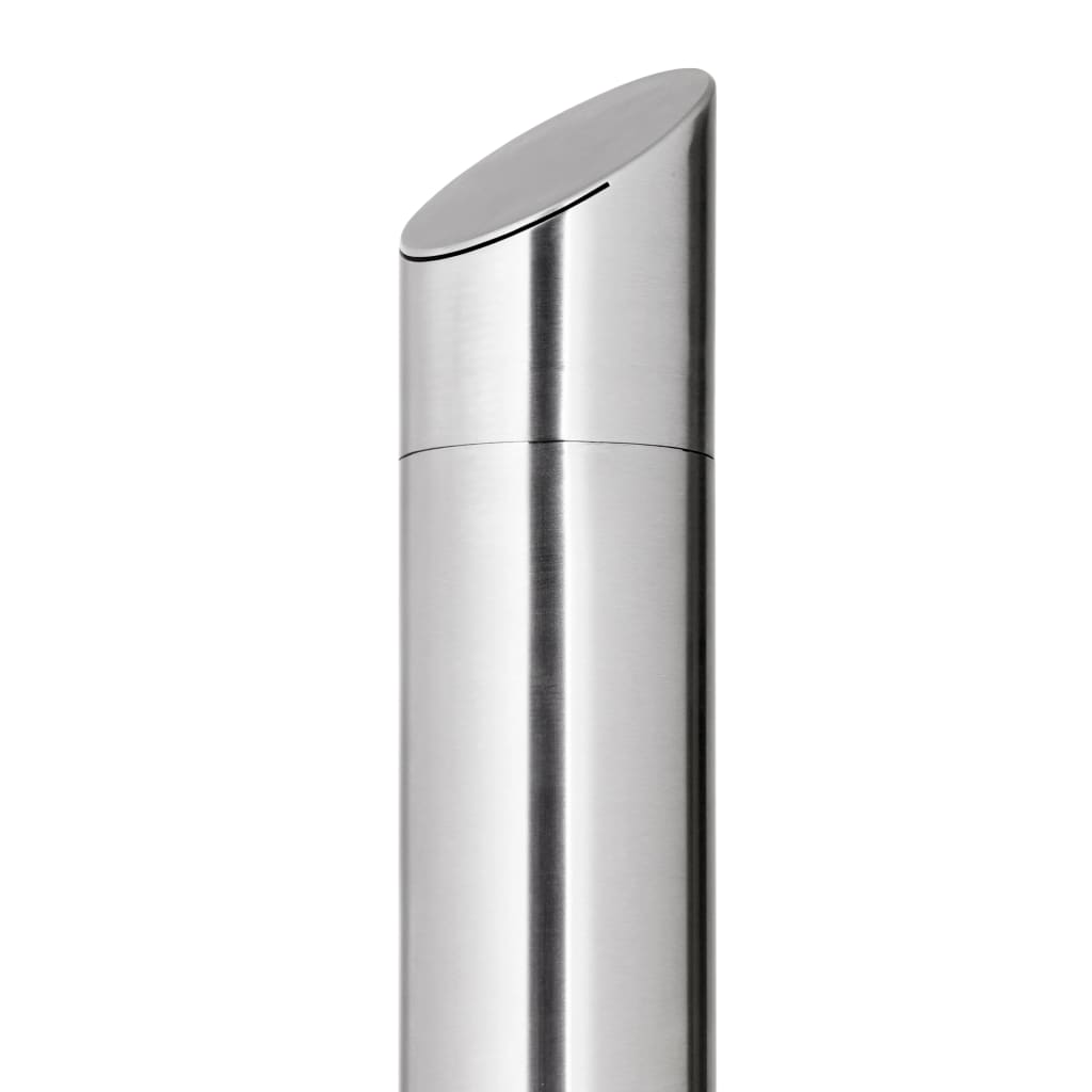 Doccia da Giardino con Base Grigia 225 cm in Acciaio Inox | homemem39