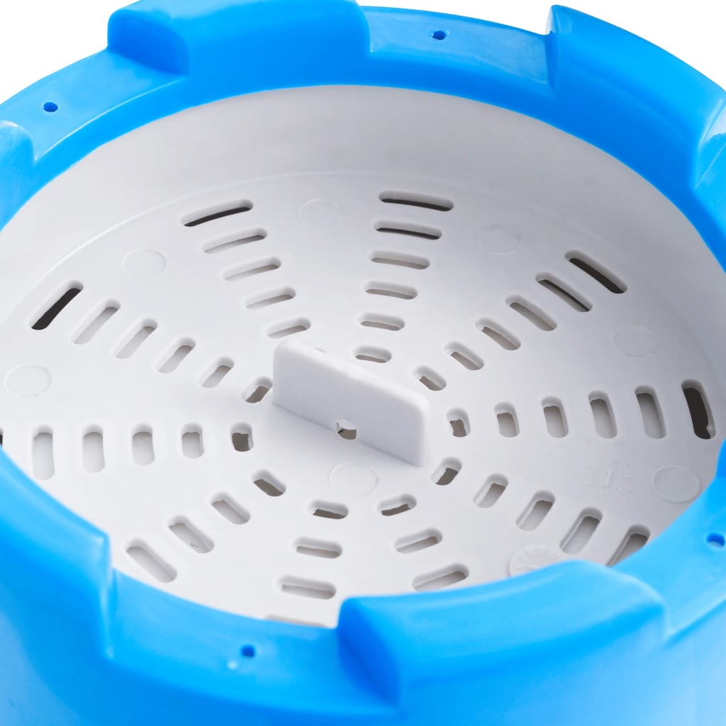 Piscina Fuori Terra con Skimmer e Pompa Sospesi 350x90cm Bianca | homemem39