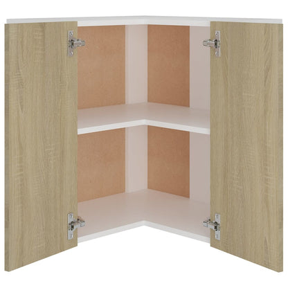 Pensile Angolare “Lyon” Rovere Sonoma 57x57x60 cm - homemem39