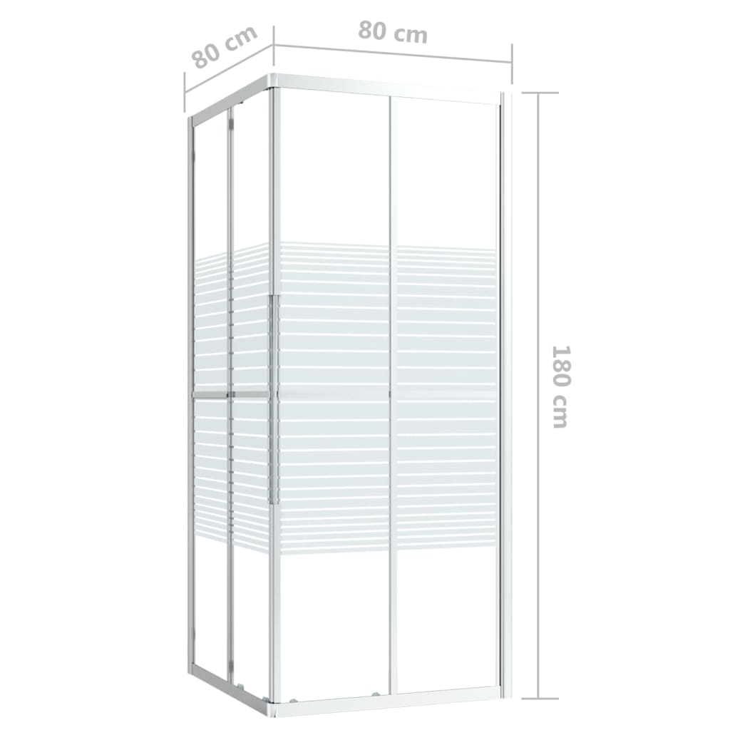 Cabina Doccia ESG 80x80x180 cm | homemem39