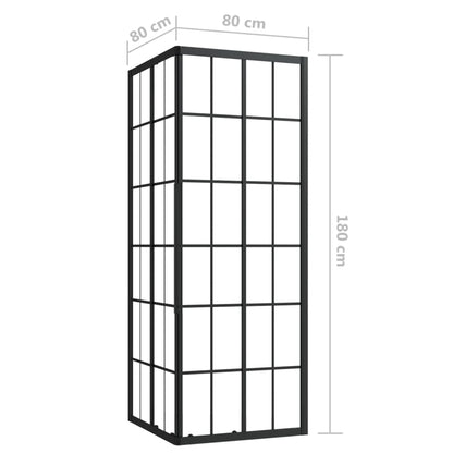 Cabina Doccia ESG 80x80x180 cm | homemem39