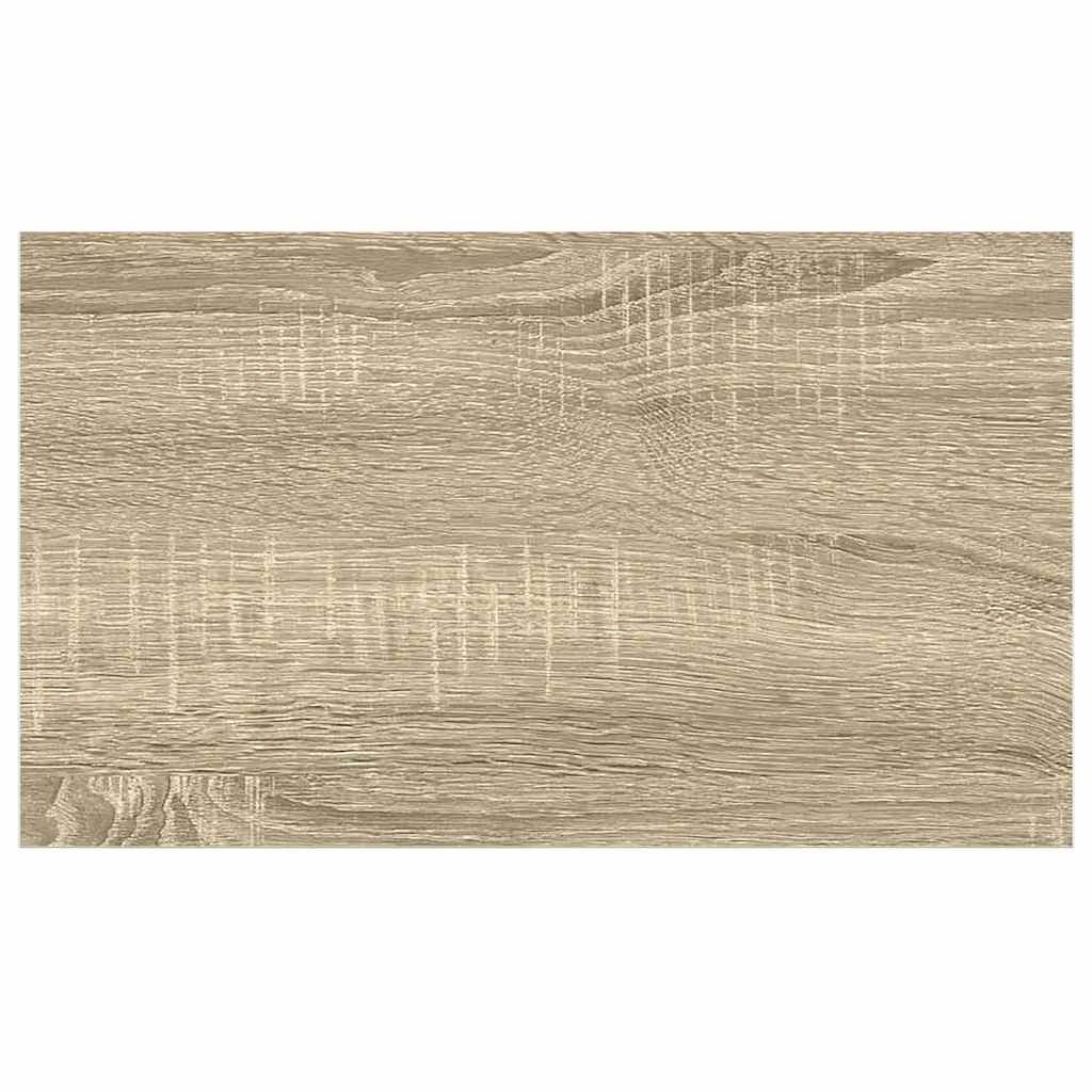Scaffali a Parete 2 pz Rovere e Bianco 40x23,5x3,8 cm in MDF | homemem39
