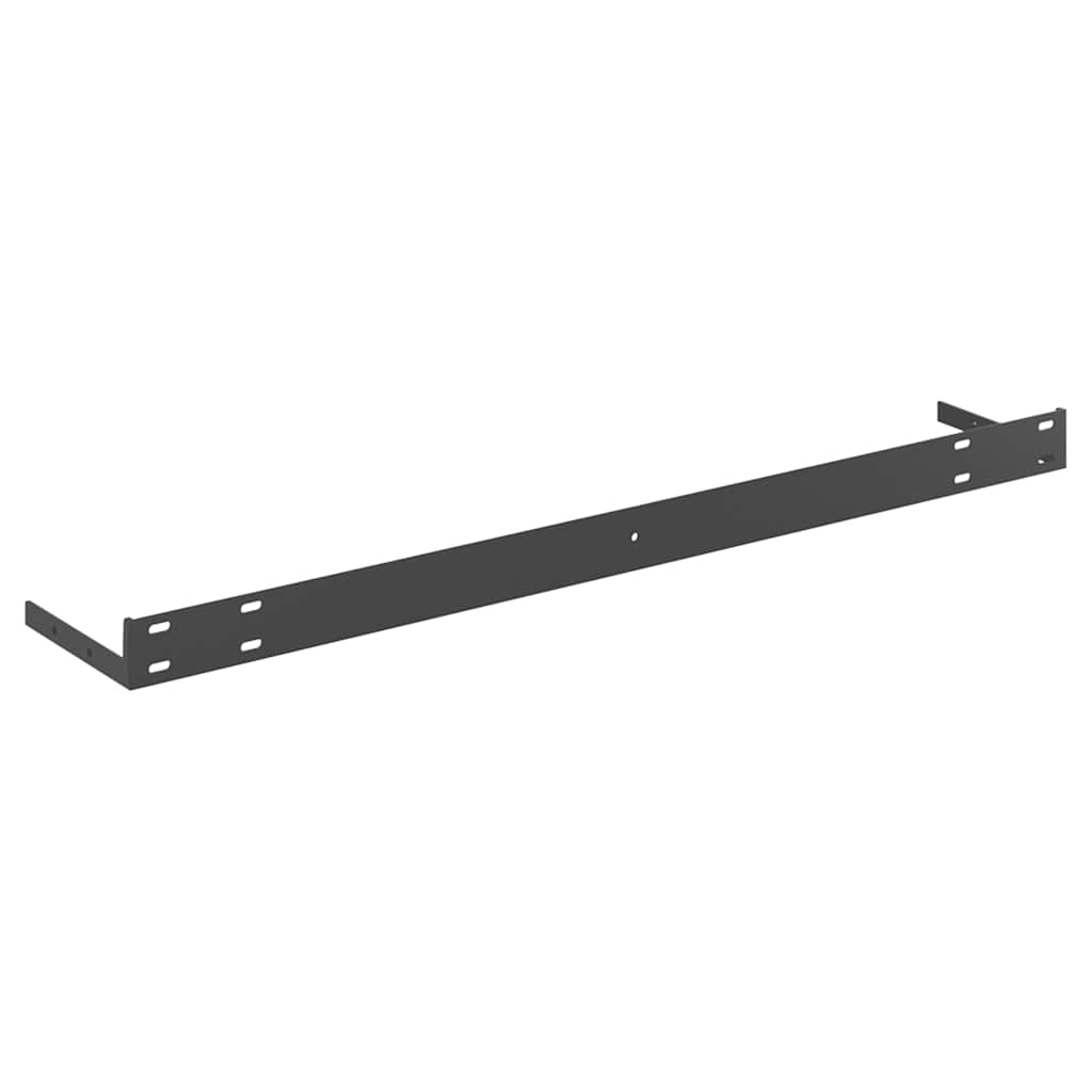 Scaffale a Parete Rovere e Bianco 90x23,5x3,8 cm in MDF | homemem39