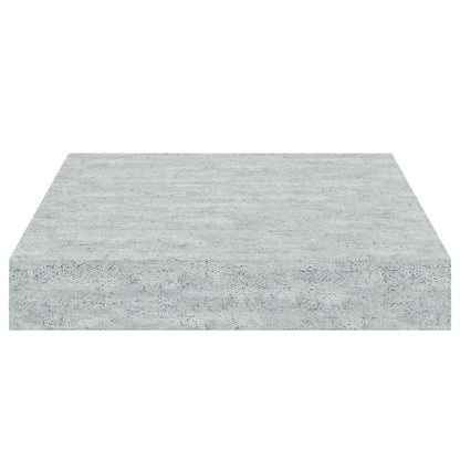 Scaffale a Parete Grigio Cemento 23x23,5x3,8 cm in MDF | homemem39