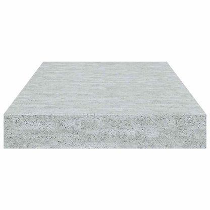 Scaffale a Parete Grigio Cemento 40x23x3,8 cm in MDF | homemem39