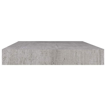 Scaffale a Parete Grigio Cemento 50x23,5x3,8 cm in MDF | homemem39