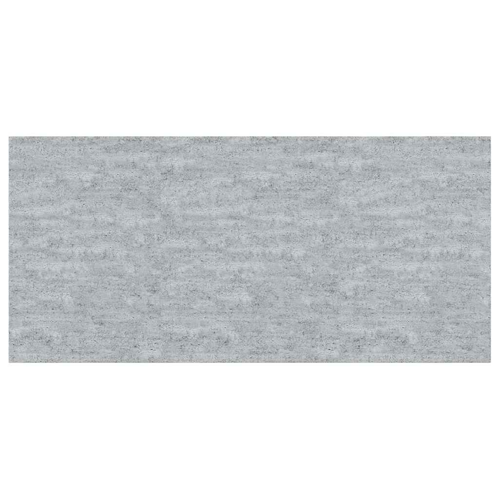 Scaffali a Parete 4 pz Grigio Cemento 50x23,5x3,8 cm in MDF | homemem39