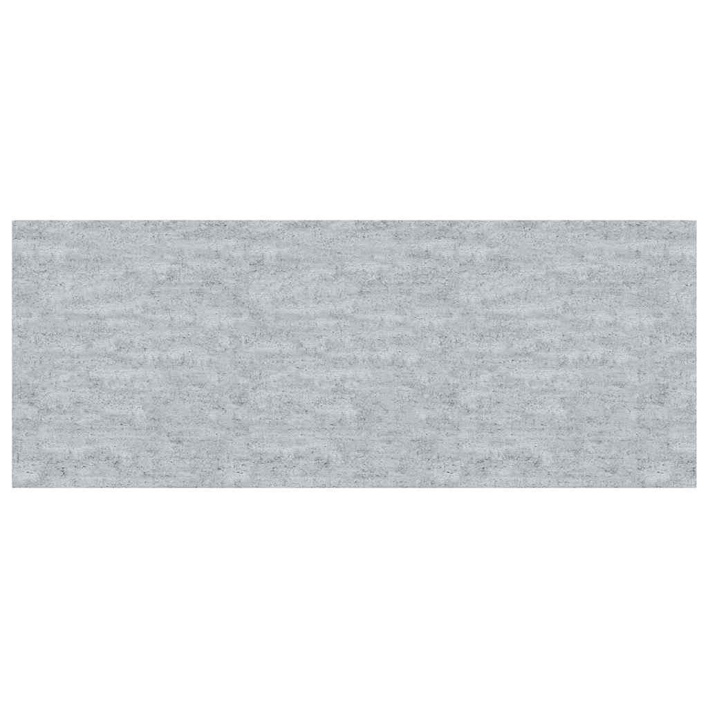 Scaffale a Parete Grigio Cemento 60x23,5x3,8 cm in MDF | homemem39