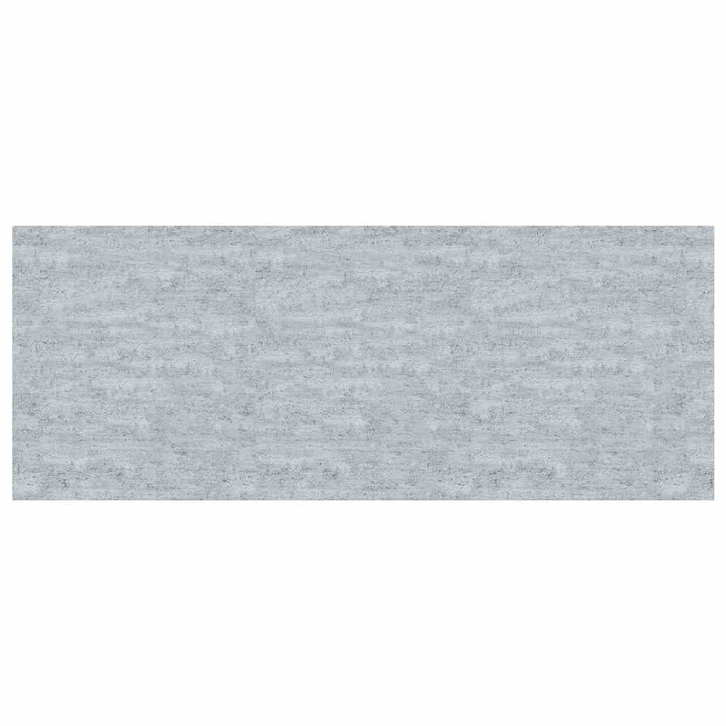 Scaffali a Parete 2 pz Grigio Cemento 60x23,5x3,8 cm in MDF | homemem39