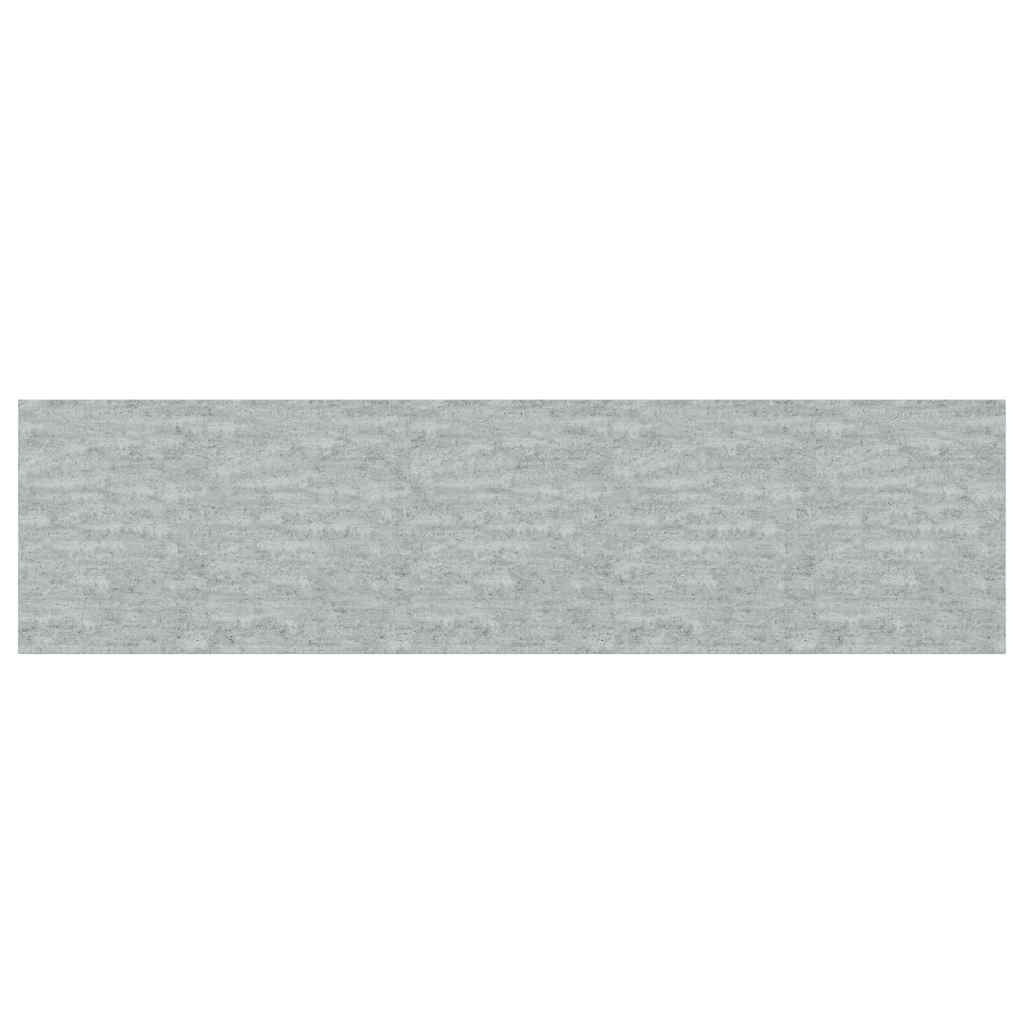 Scaffali a Parete 4 pz Grigio Cemento 90x23,5x3,8 cm in MDF | homemem39