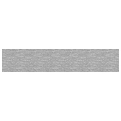 Scaffali a Parete 2 pz Grigio Cemento 120x23,5x3,8 cm in MDF | homemem39