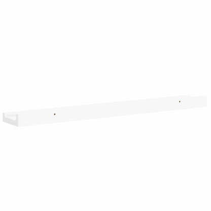 Mensole da Parete 4 pz Bianche 60x9x3 cm | homemem39