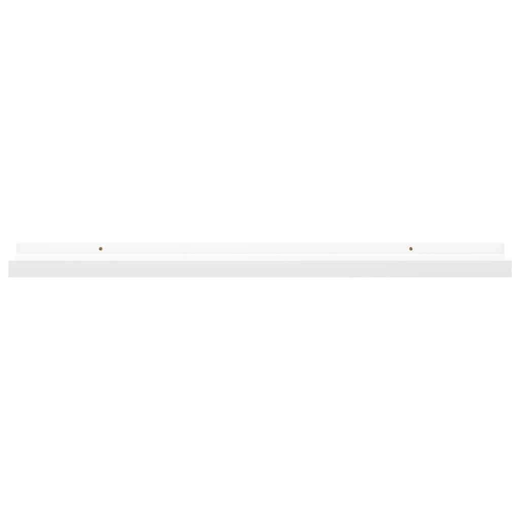 Mensole da Parete 4 pz Bianche 80x9x3 cm | homemem39