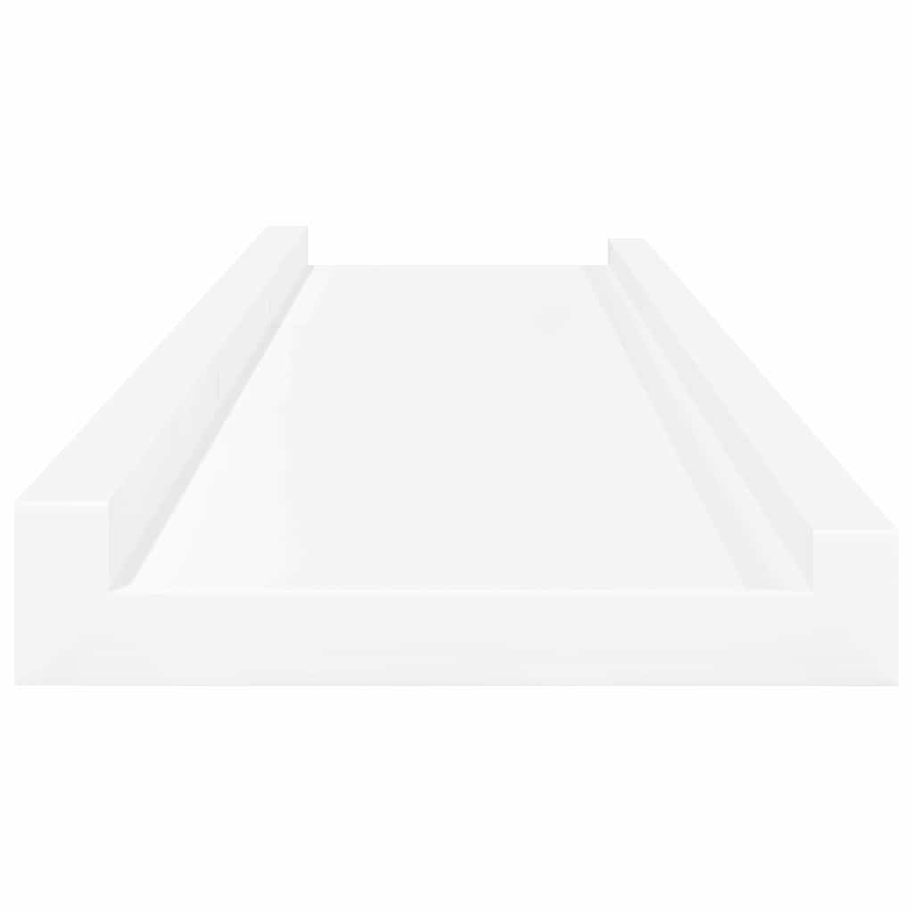 Mensole da Parete 4 pz Bianche 80x9x3 cm | homemem39