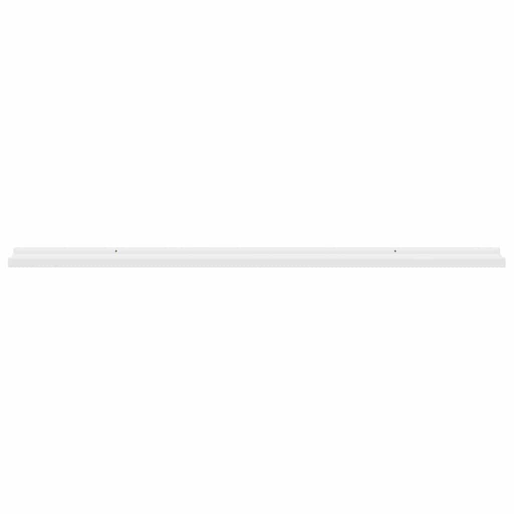 Mensole da Parete 4 pz Bianche 115x9x3 cm | homemem39